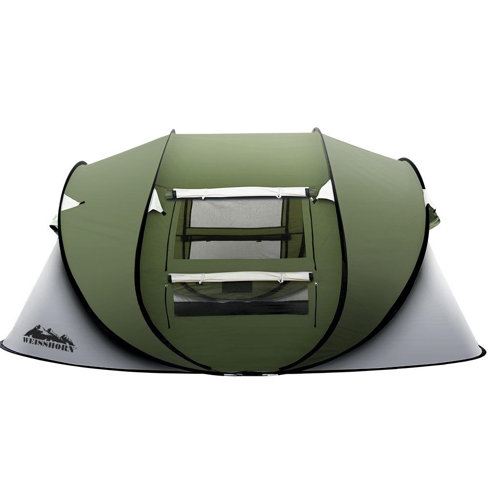 Weisshorn Instant Up Camping Tent 4-5 Person Pop up Tents Family
