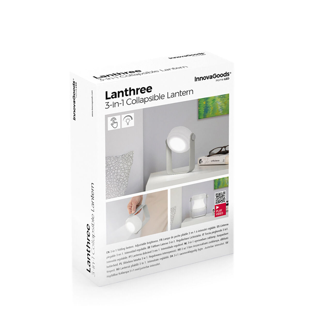 3 in 1 Foldable Torch, Lantern and Lamp Lanthree InnovaGoods