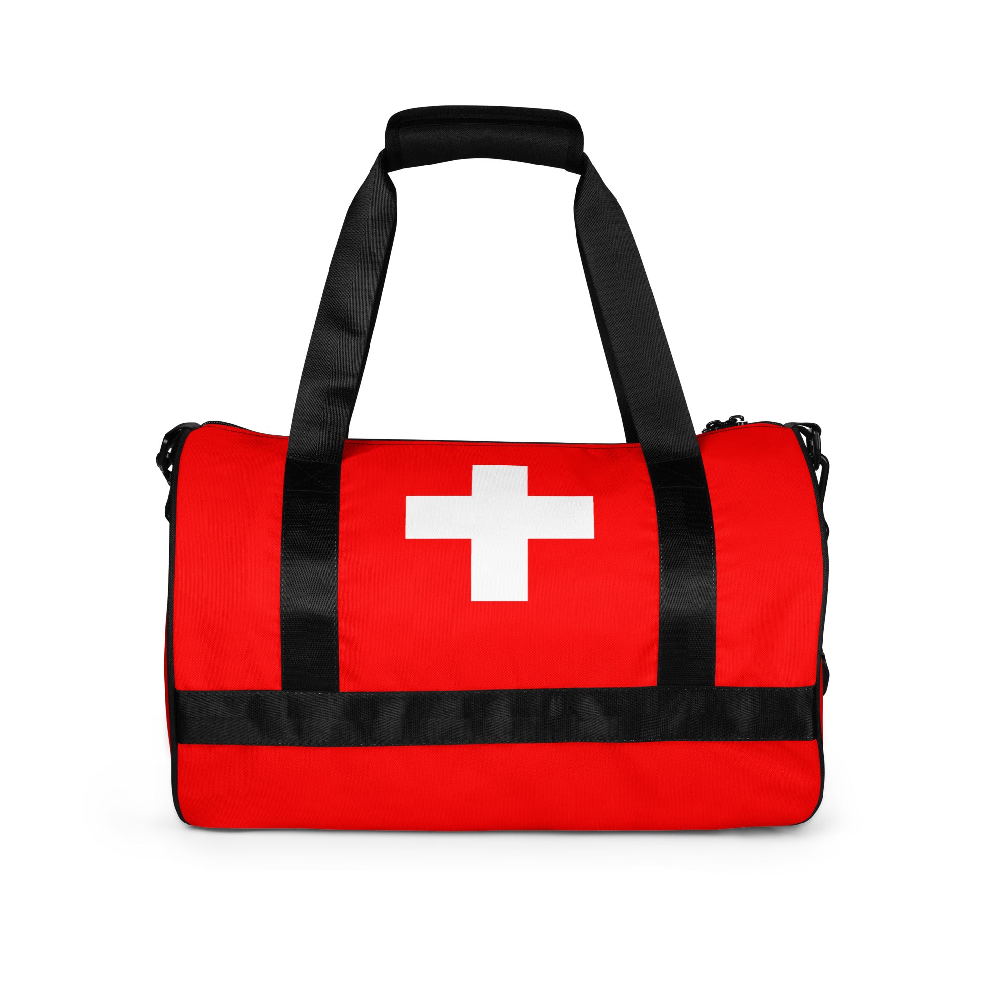 Sac de Sport Drapeau Suisse – Polyester – Moyenne Capacité