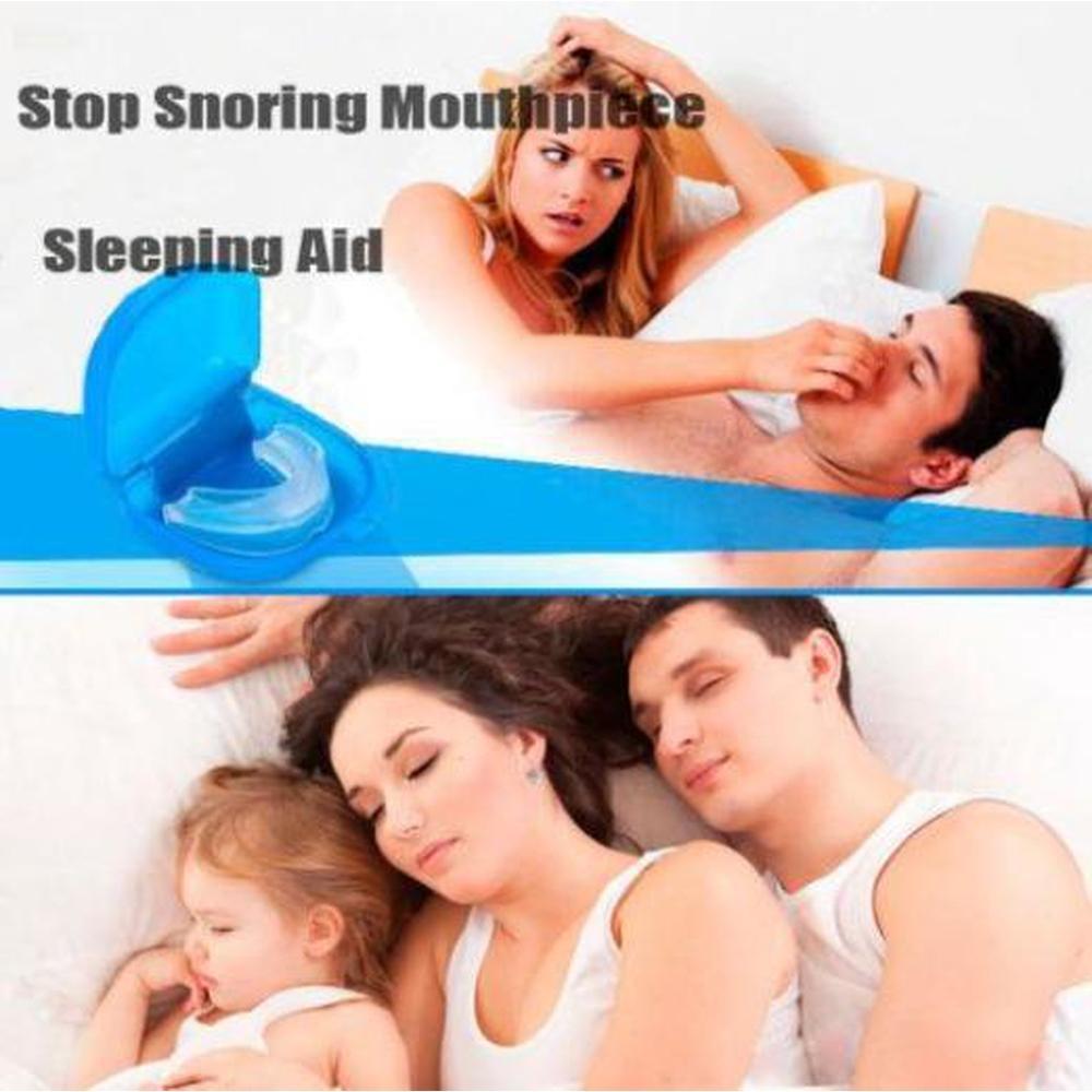 Anti Snoring Aid Mouth Guard - Adjustable Sleeping and Breathing
