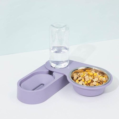 Automatic Water Dispenser With Bowl - The Ultimate Pet Drinking