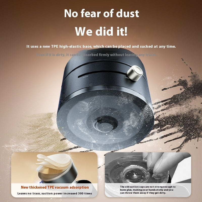 Foldable Magnetic Vacuum Car Phone Holder Foldable Suction Cup With