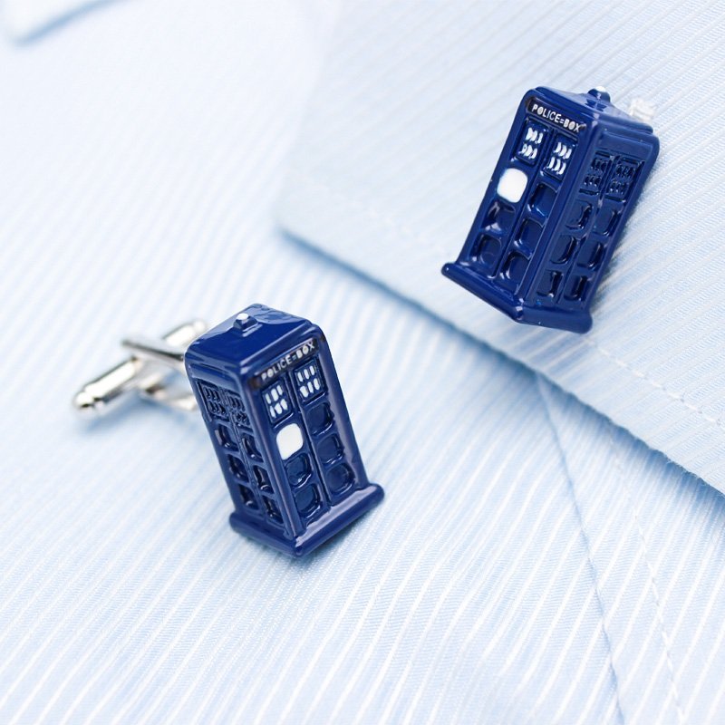Police Box Cufflinks