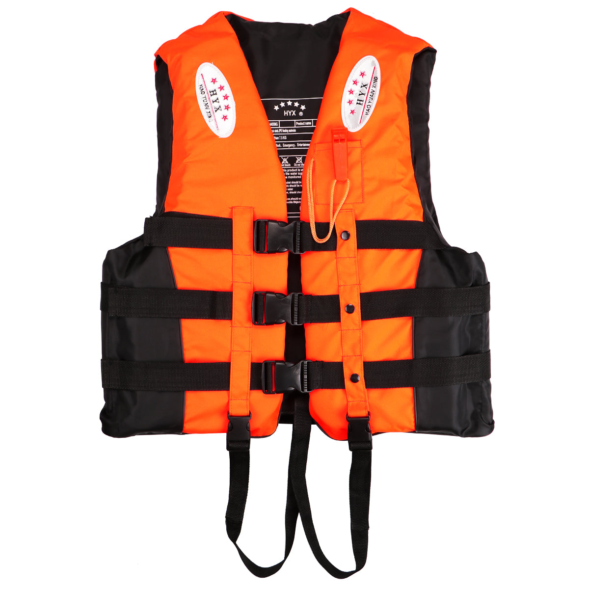 Life Jacket Aid Life Vest with Whistle Size L