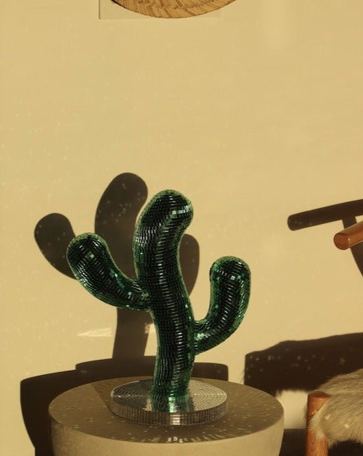 Disco Dancing Cactus, Whimsical Dopamine Decor, Quirky Decorative Obje