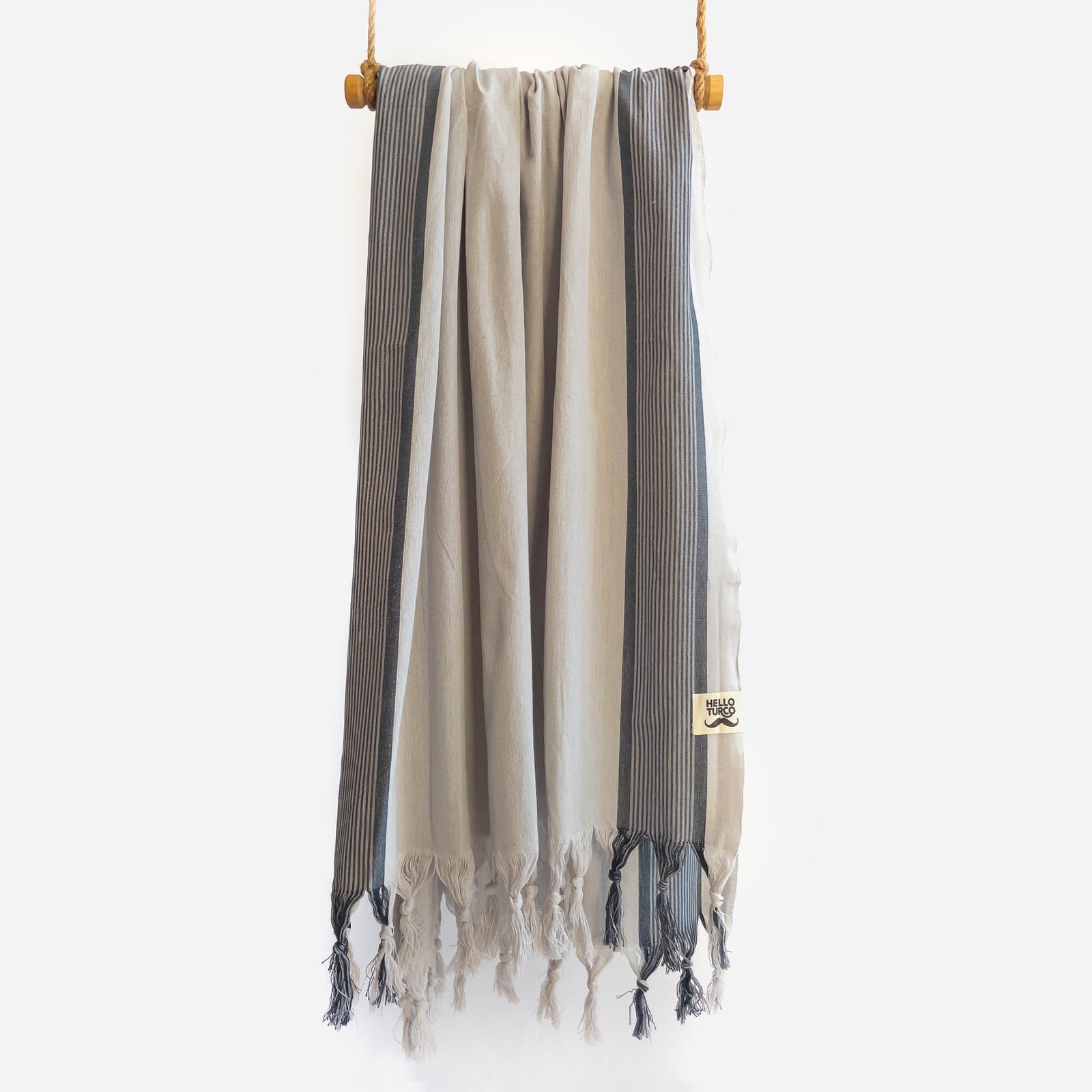 FOR HIM Handgewebtes Hamamtuch aus BIO Baumwolle