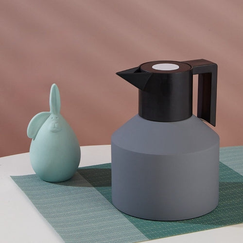 Insulated Geometric Water Pitcher - Large Thermal Jug for Cold or Hot