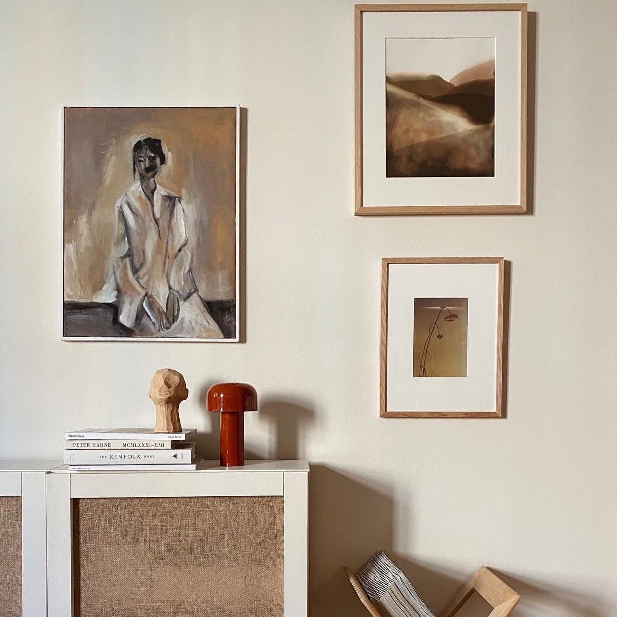 Mushroom Beside Lamp - Bellhop Portable LED Table Lamp