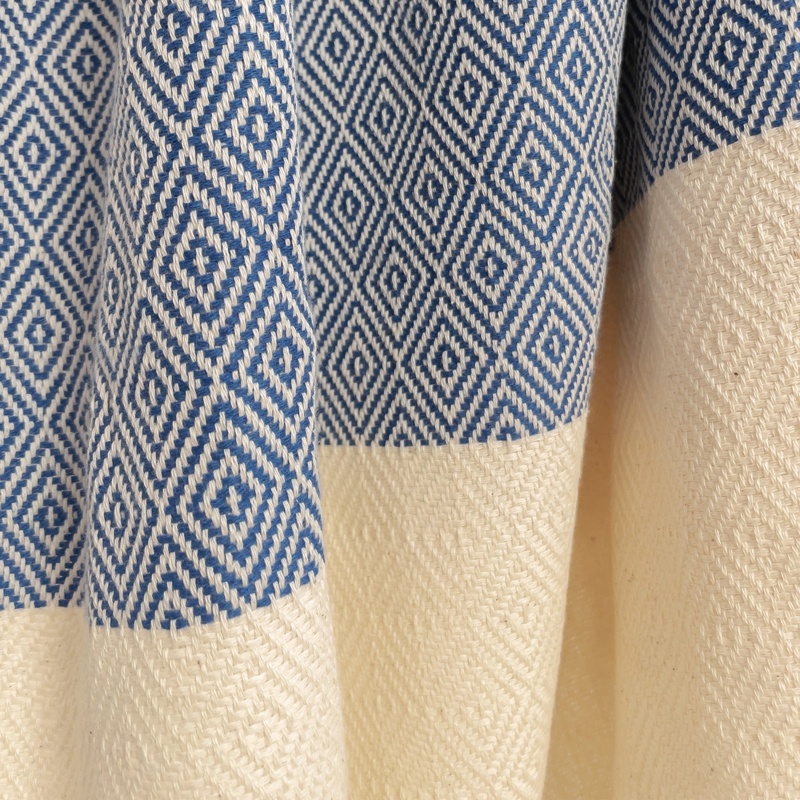 OTTO BLUE Handgewebtes Hamamtuch