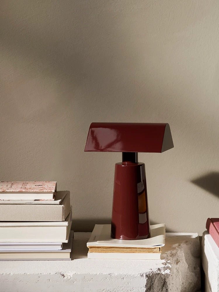 Retro Nordic Portable Cordless Rechargeable Table Lamp, Caret MF1